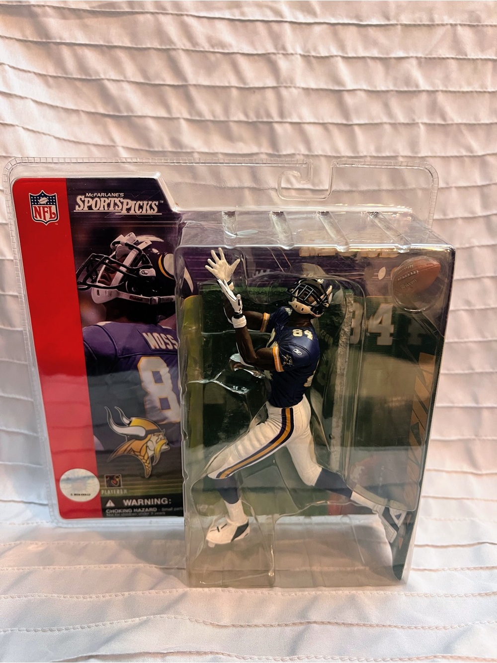 Randy Moss Minnesota Vikings- McFarlane Toys- McFarlane SportsPicks- NFL Series1